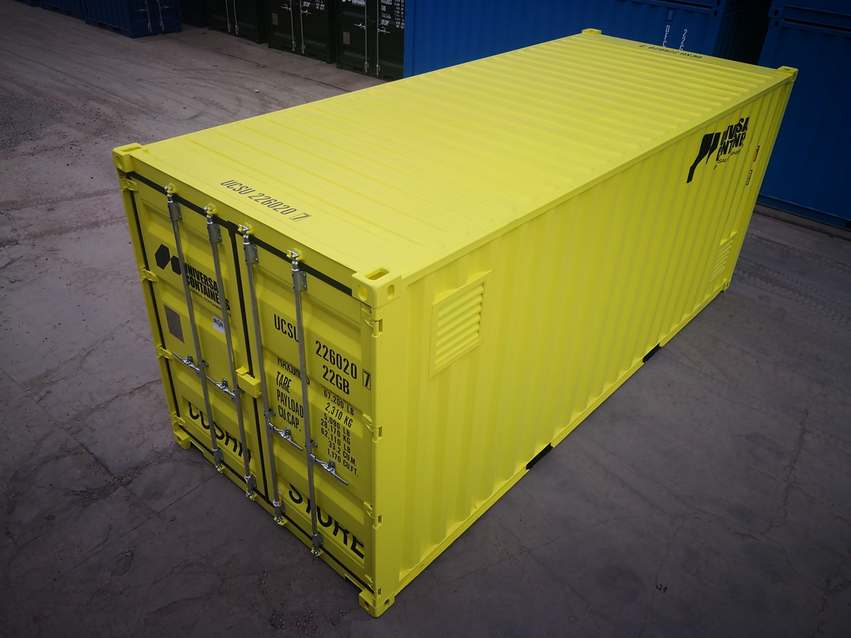 New 20ft COSHH Chemical Store Shipping Container For Sale
