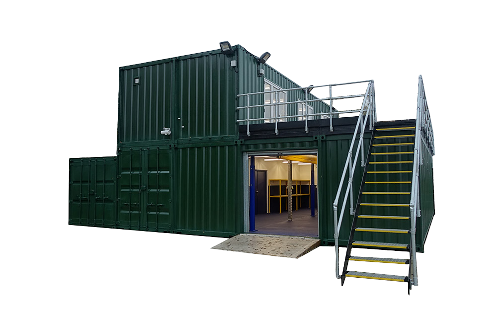 Another Innovative Idea: Instant Shipping Container Garages - Big Box  Containers