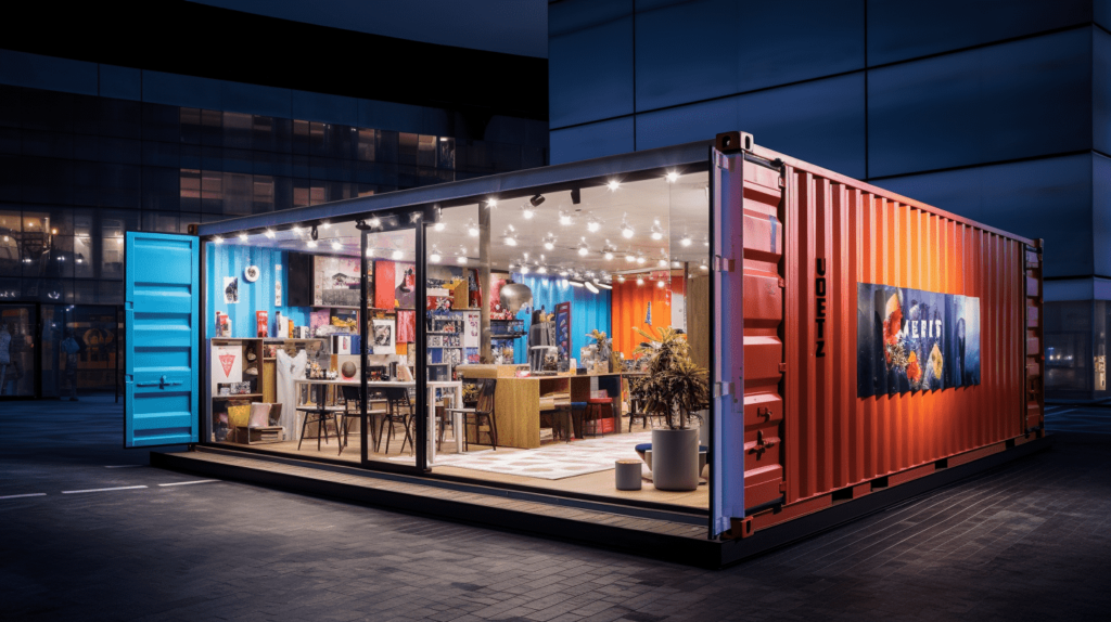 Shipping Container Pop-Up Shops, Bars & Kitchens