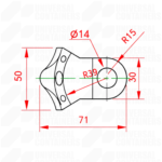 Retainer Catch - Forged Lever