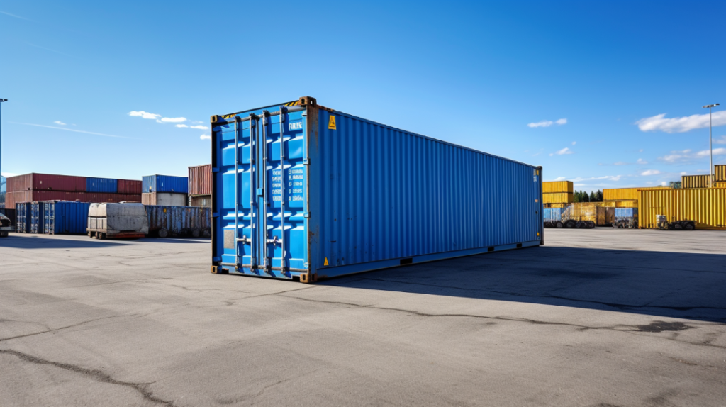 Metal deals shipping containers