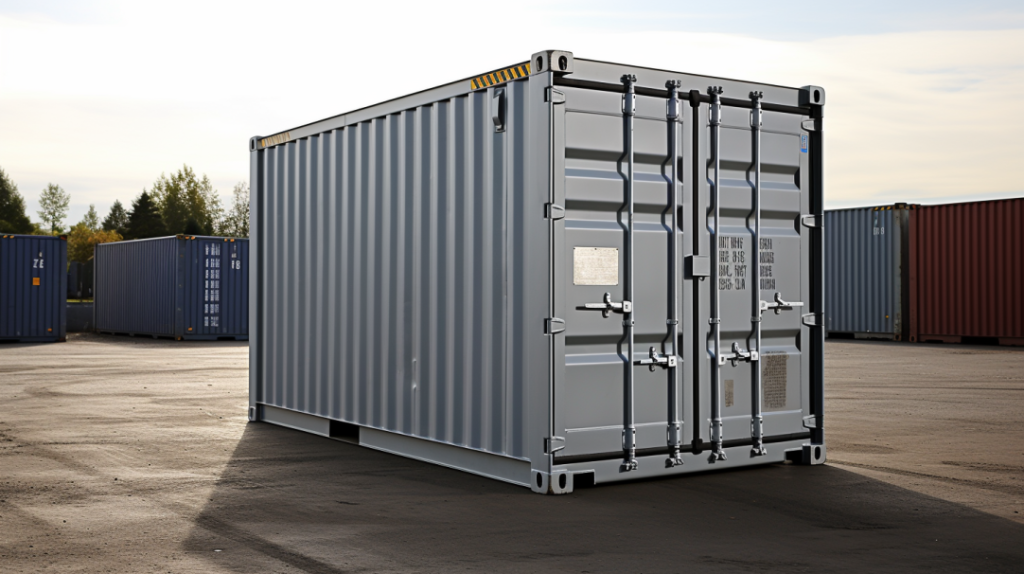 aluminium shipping container