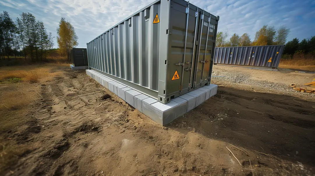 Foundation Shipping Container Houses How To Build A Shipping Container