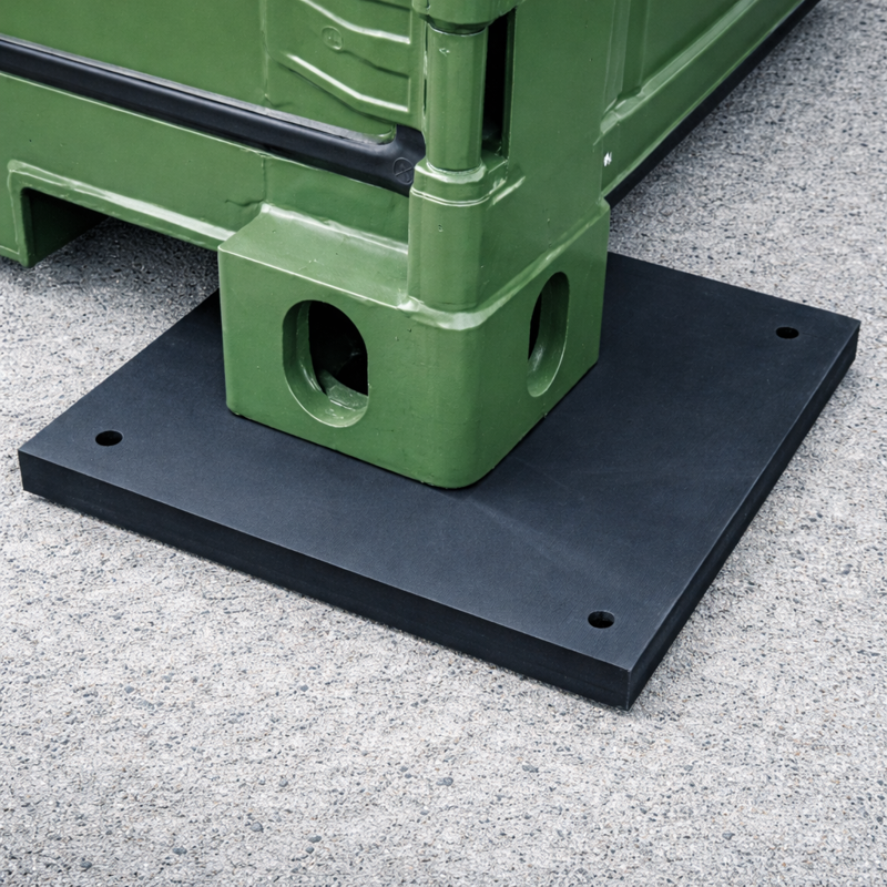 Shipping Container Levelling Slab