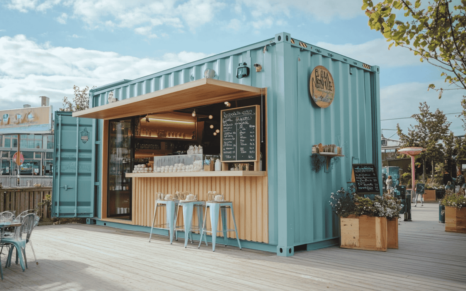 Cafe Containers