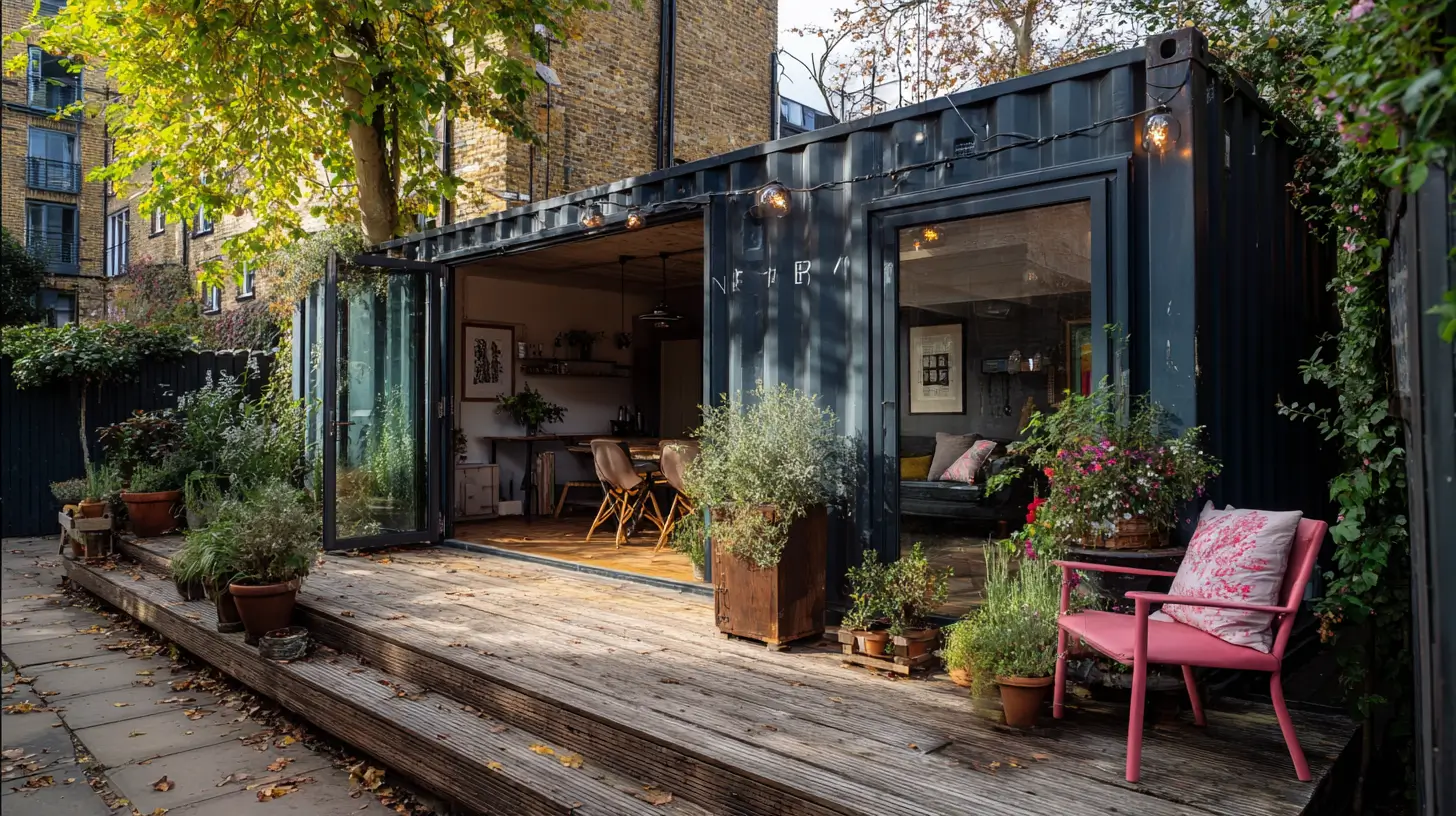 shipping container home