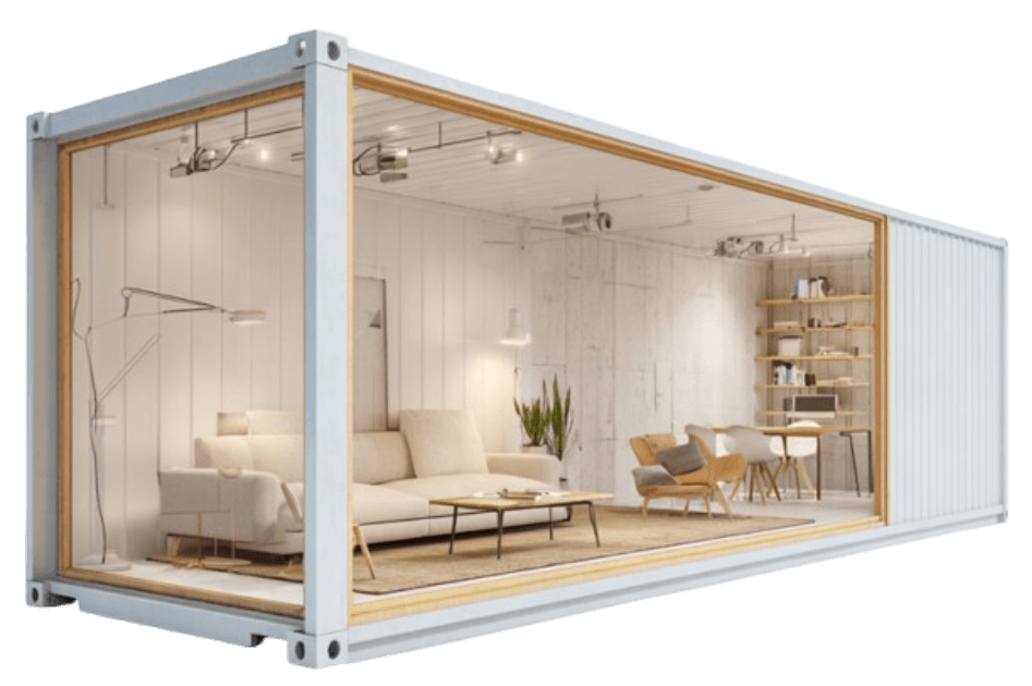 Shipping Container Garden Rooms