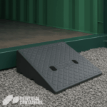 plastic ramp in situ