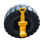 Fixed Side Mounted Caster Wheel