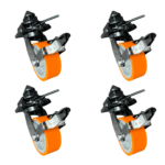 4 x castor wheels