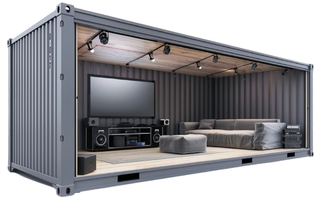 Shipping Container Man Caves