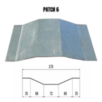 Side Panel Patch - Mild Steel