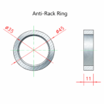 anti-rack ring drawing