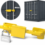 Shipping Container Door Bar Lock