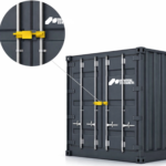 Shipping Container Door Bar Lock